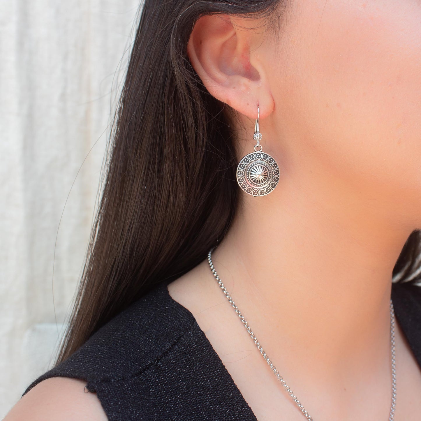 Pendientes Plata de Tibetana