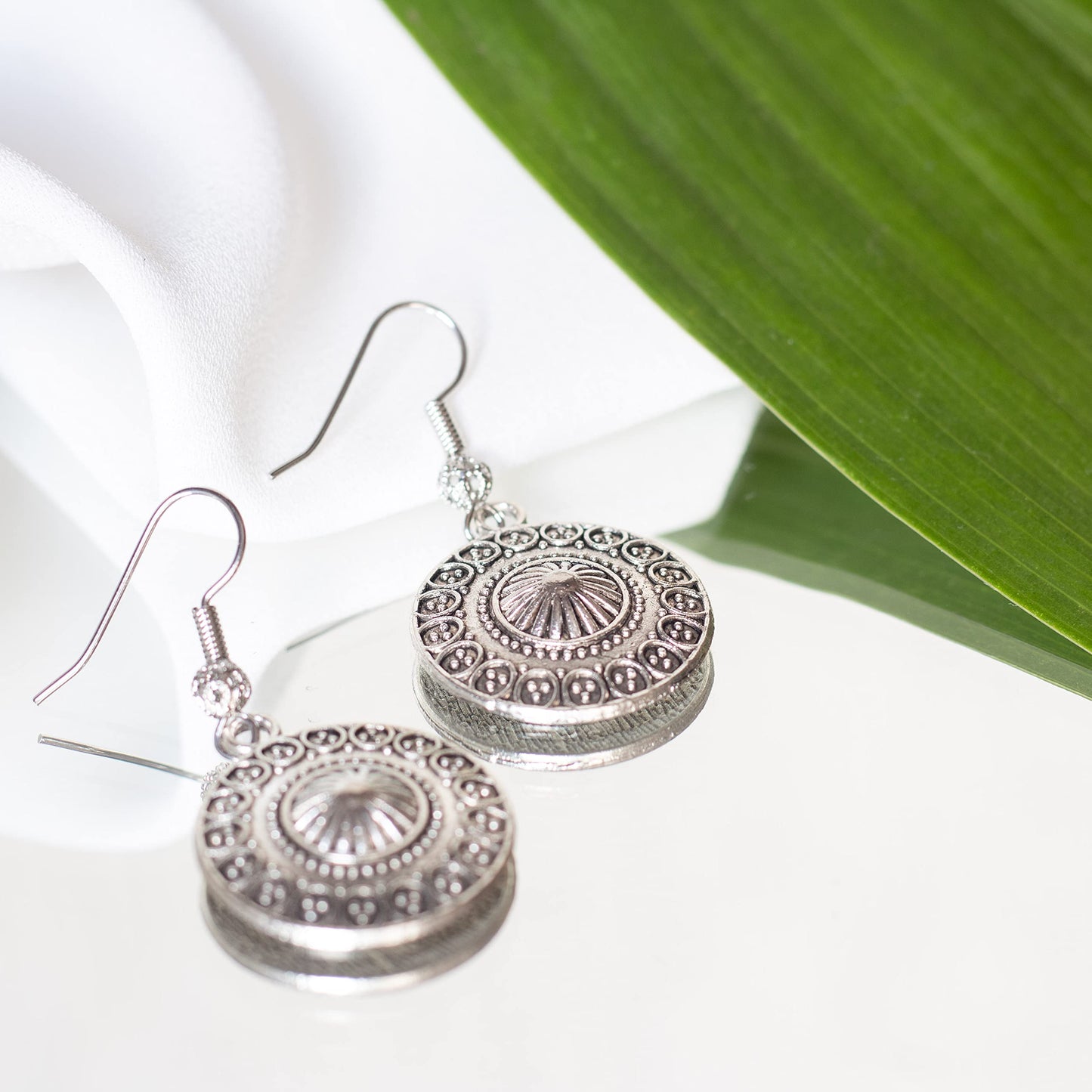 Pendientes Plata de Tibetana